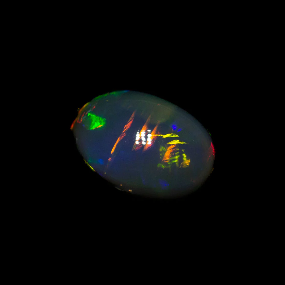 1.72 ct double-sided black opal 8x5.7x5.7mm - Image 3