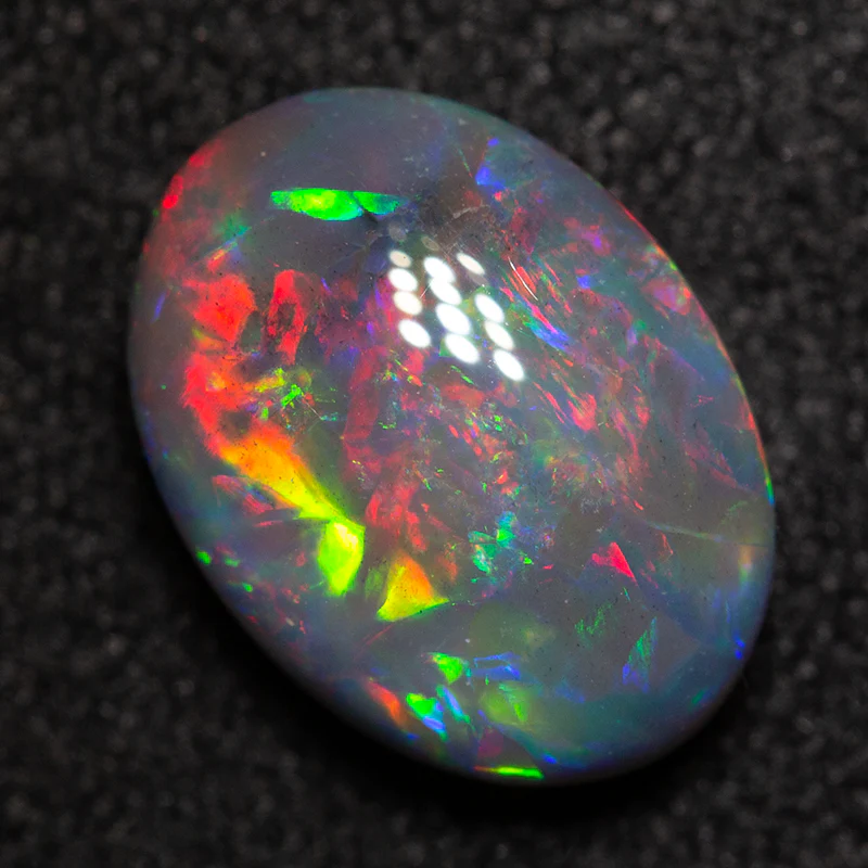 1.72 ct black opal 9.9x7.3x3.8mm - Image 3
