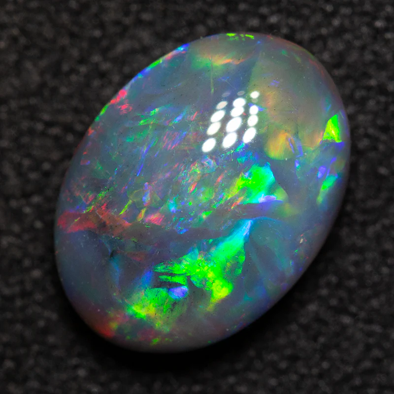 1.72 ct black opal 9.9x7.3x3.8mm - Image 4