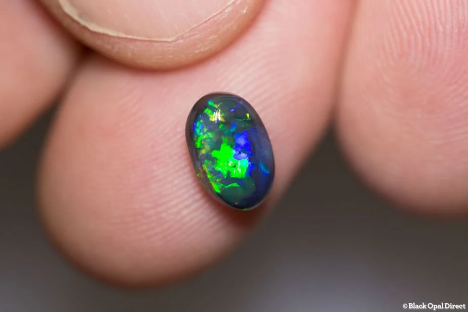 1.72 ct black opal 9x6x4.5mm - Image 2
