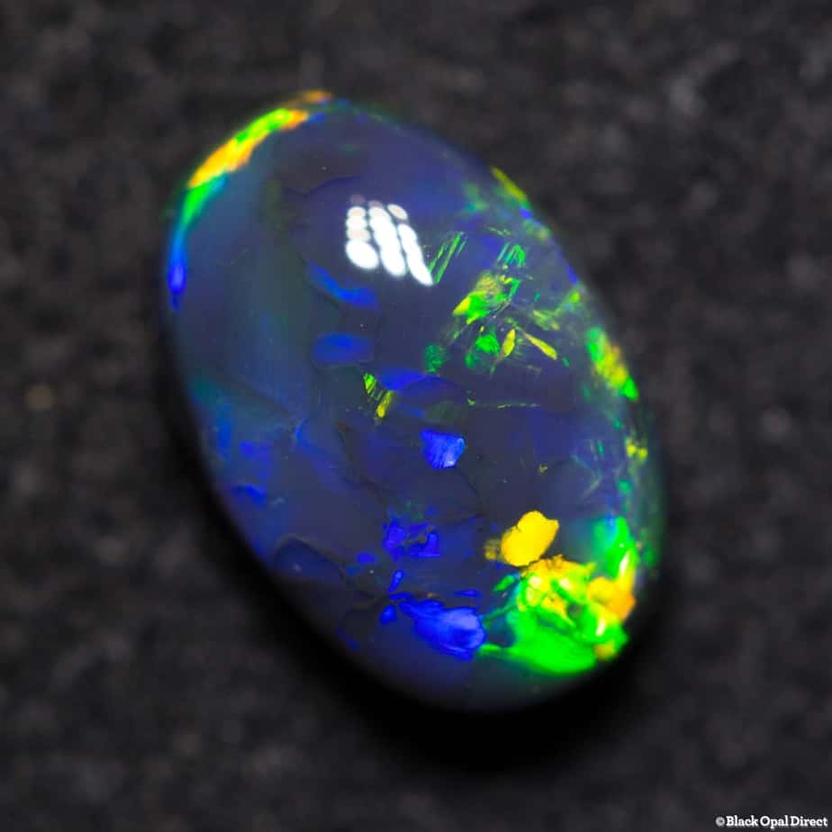 1.72 ct black opal 9x6x4.5mm - Image 3