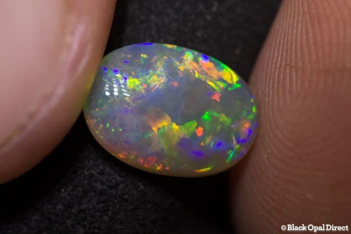 1.72 ct gem crystal opal 11x8x3mm - Image 3