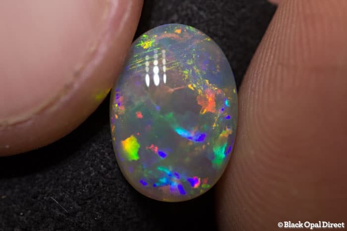 1.72 ct gem crystal opal 11x8x3mm - Image 4