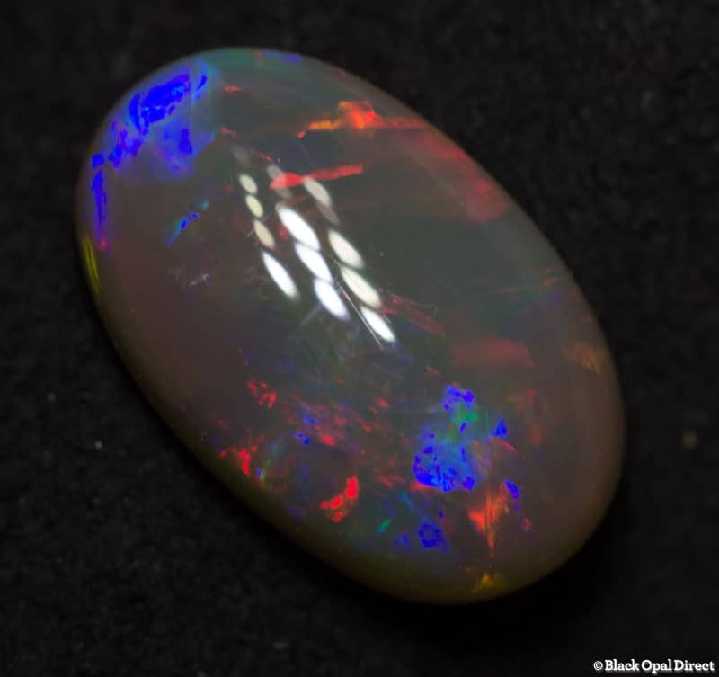 1.72 ct semi black opal 11.5x7x3mm - Image 2