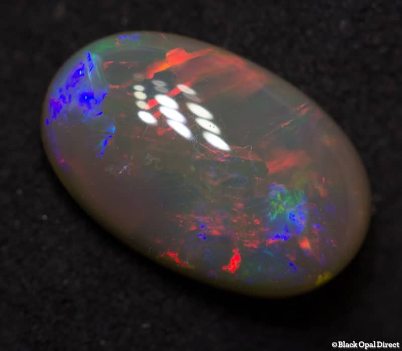 1.72 ct semi black opal 11.5x7x3mm - Image 3
