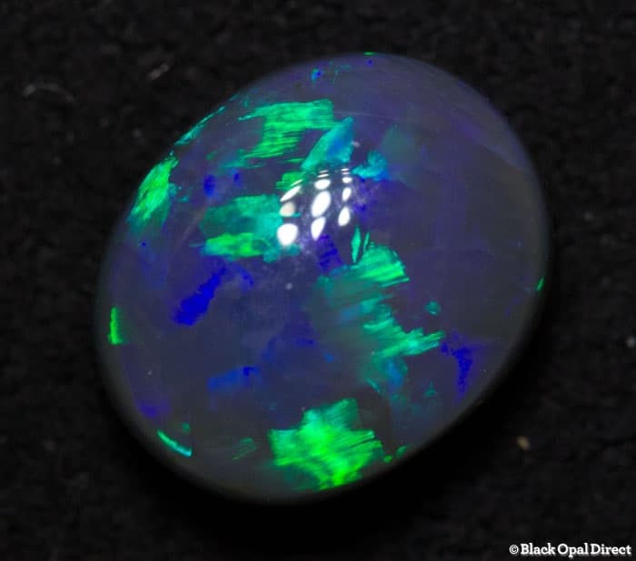 1.73 ct black opal 9x7x4.5mm - Image 2