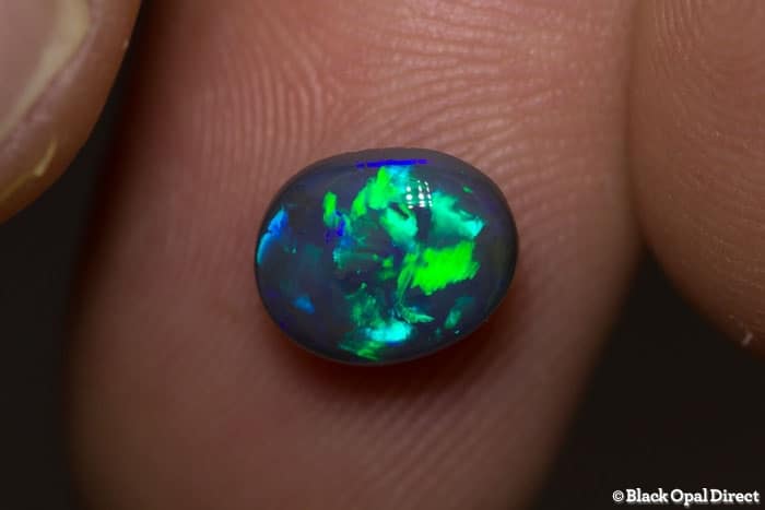 1.73 ct black opal 9x7x4.5mm - Image 3