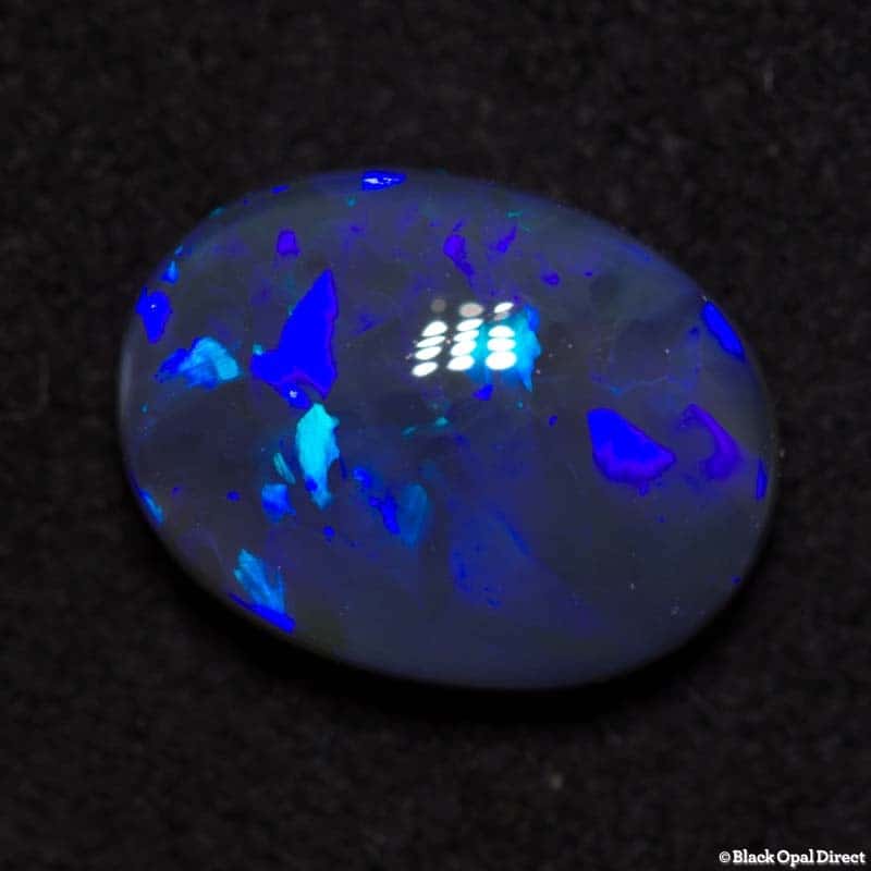 1.74 ct black opal 9x7x3.5mm - Image 2