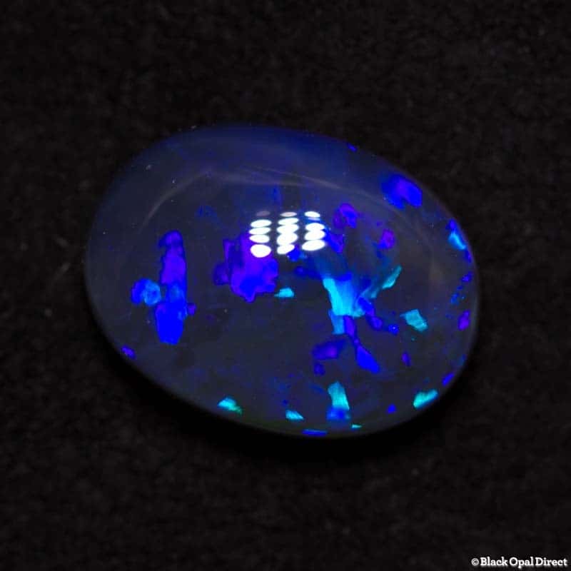 1.74 ct black opal 9x7x3.5mm - Image 4