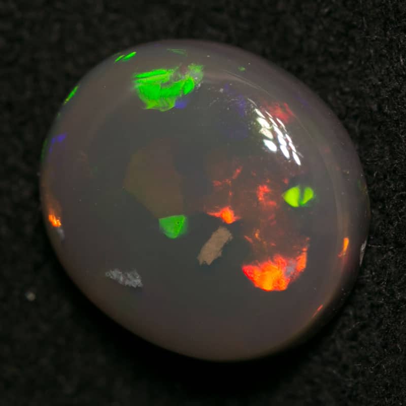 1.74 ct black opal 9x8x4mm - Image 4