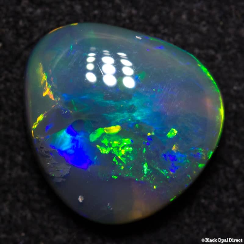 1.74 ct semi black opal 9x8.5x3.5mm - Image 3