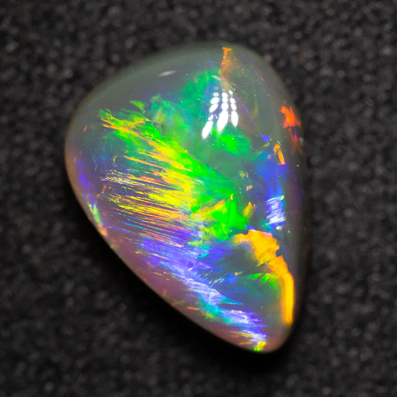 1.75 ct black opal 9.7x7.1x4.4mm - Image 5