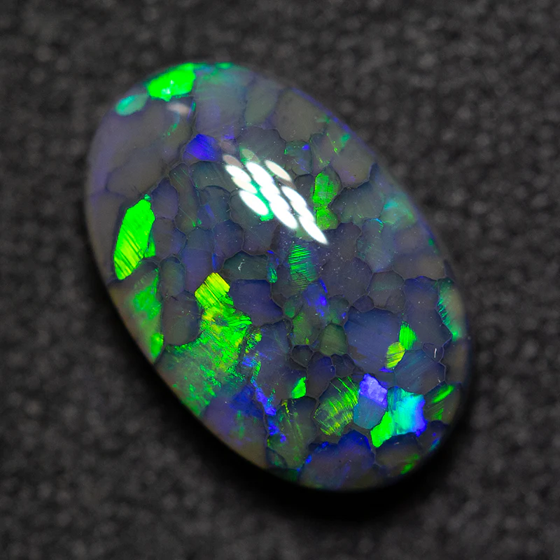 1.75 ct black opal 10.3x6.7x4.1mm - Image 3
