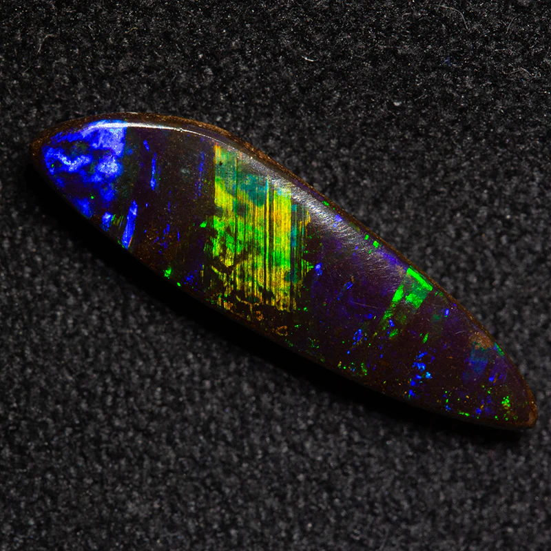 1.76 ct boulder opal 16x4.4x3mm - Image 2