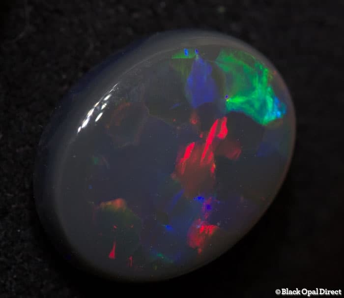 1.77 ct black opal 10x8x4mm - Image 3
