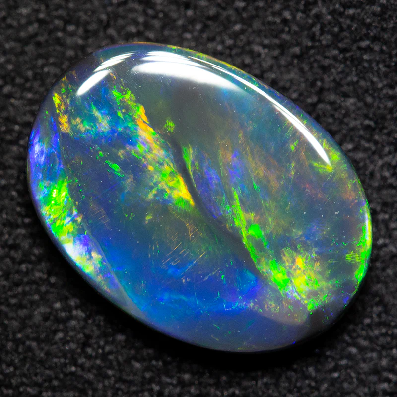 1.79 ct black opal 11.2x8.2x2.7mm - Image 3