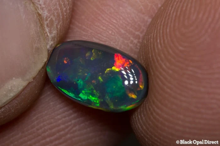 1.79 ct black opal gem 11x6x4mm - Image 2