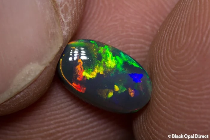1.79 ct black opal gem 11x6x4mm - Image 3