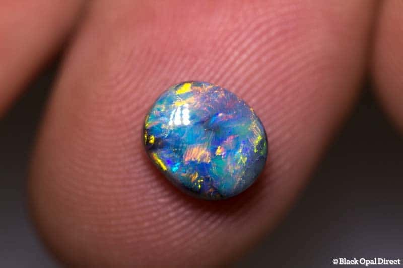 1.79 ct semi black opal 8.5x7x4mm - Image 2