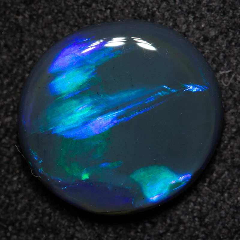 1.80 ct black opal 10x9.4x2.8mm - Image 3