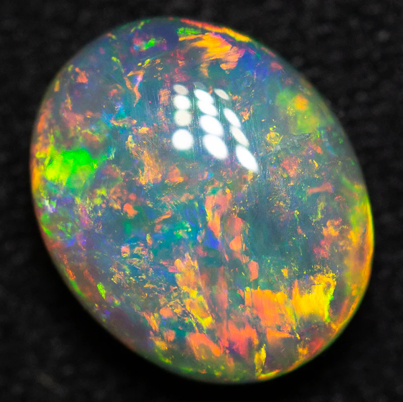 1.80 ct dark opal 8.9x7.3x4.1mm - Image 2