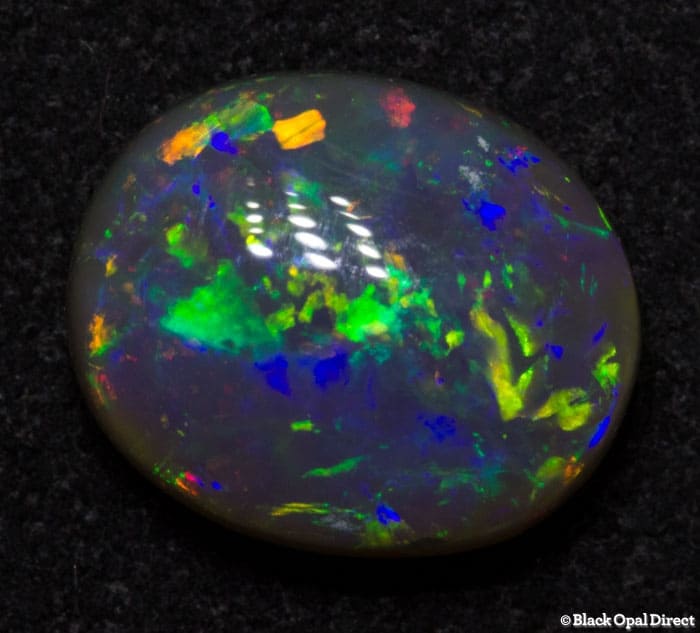 1.80 ct dark crystal opal 9x8x4mm on hold for Anthony Thatcher - Image 3