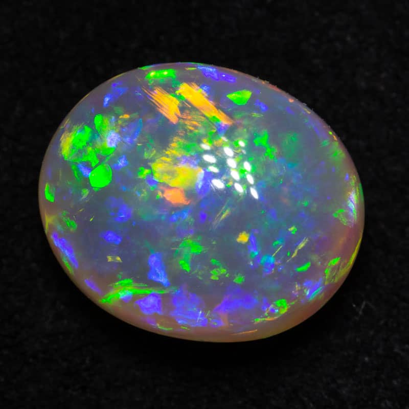 1.80 ct gem crystal opal 9x7.5x4.5mm - Image 2