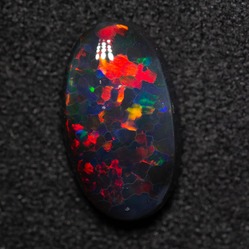 1.81 ct black opal 11.6x6.7x3.4mm - Image 5