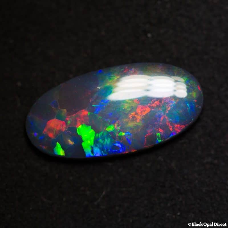 1.81 ct gem black opal 14.5x7x2.5mm - Image 3