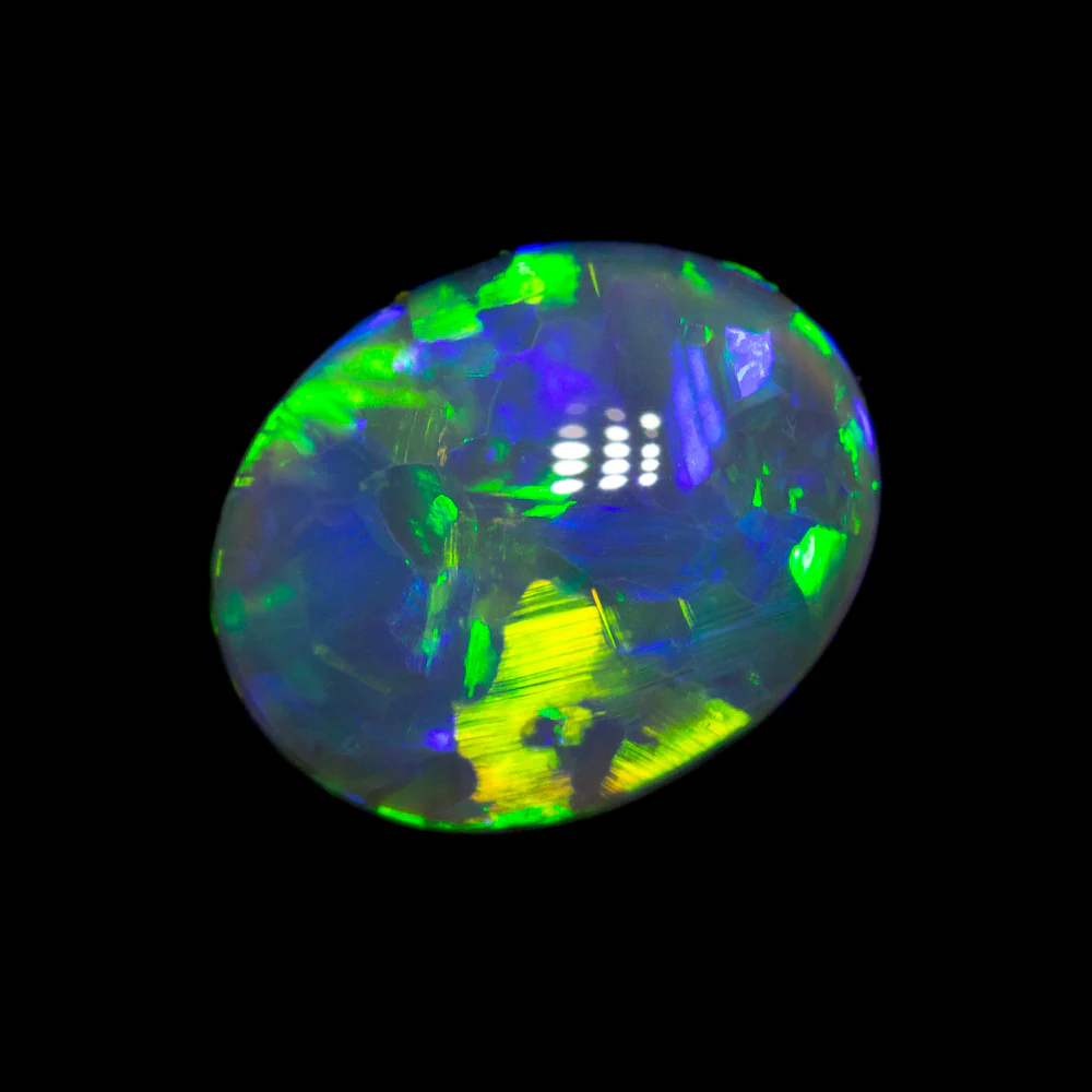 1.81 ct gem black opal 8.7x7x4.6mm - Image 3