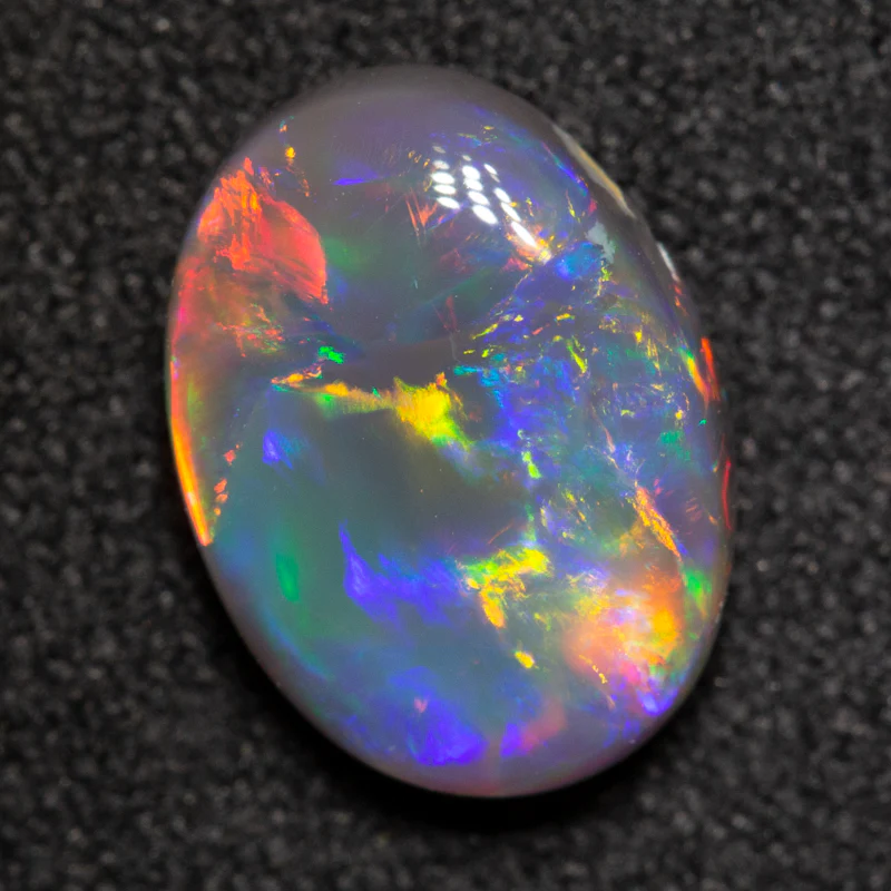 1.82 ct black opal 10.3x7.6x3.9mm - Image 3