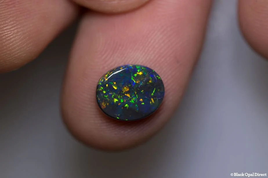1.82 ct black opal 10.5x.5x2.5mm - Image 2