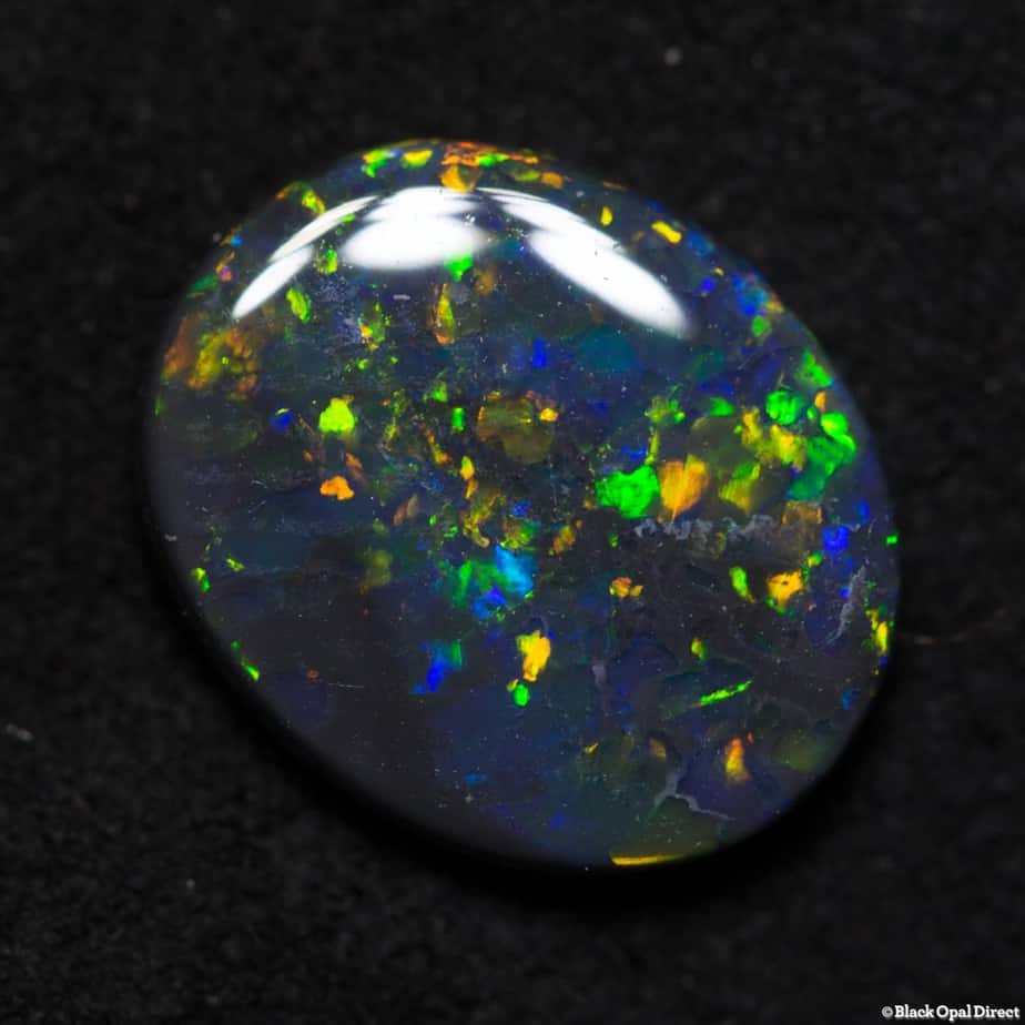 1.82 ct black opal 10.5x.5x2.5mm - Image 4