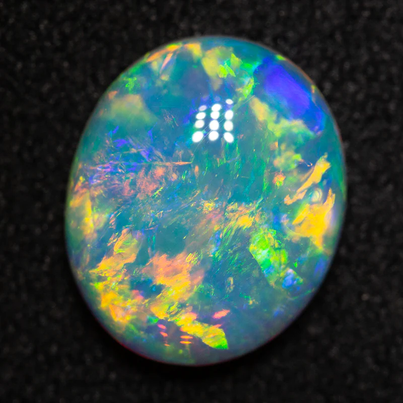 1.84 ct crystal opal 9.8x8.2x3.4mm - Image 3