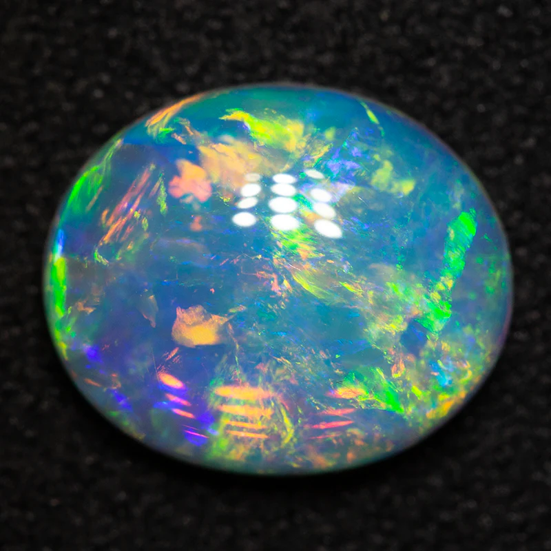 1.84 ct crystal opal 9.8x8.2x3.4mm - Image 4