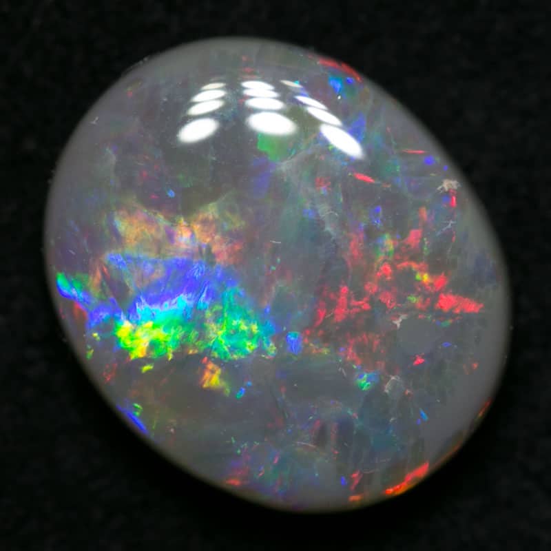 1.85 ct dark opal 11x9x2.5mm - Image 2