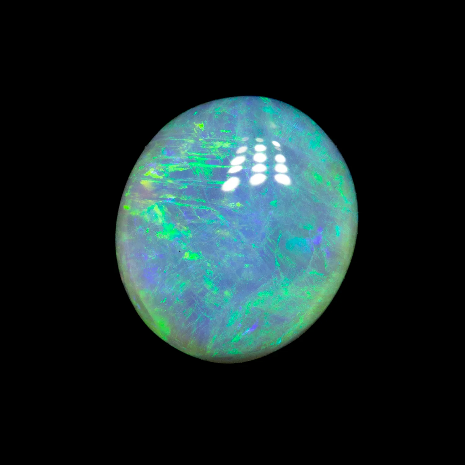 1.86 ct dark opal 8.6x7.5x4.4mm - Image 2