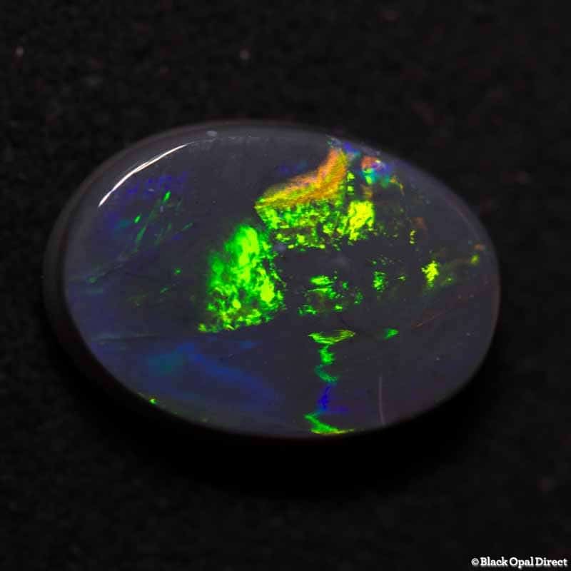 1.88 ct black opal 10x7x3mm - Image 2