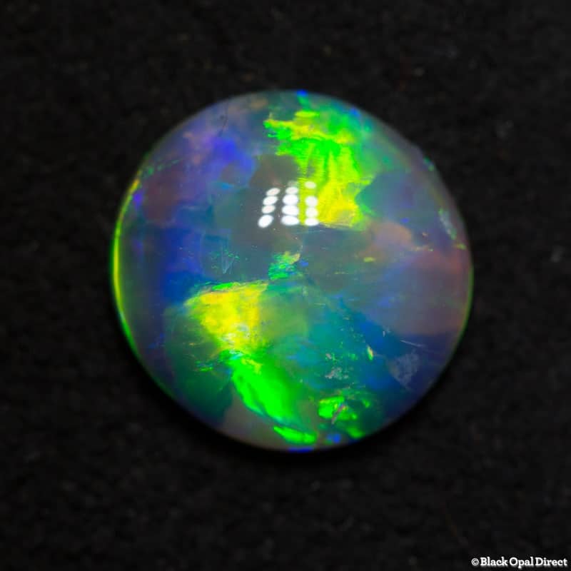 1.89 ct dark crystal opal 9.5x9x3.5mm - Image 3