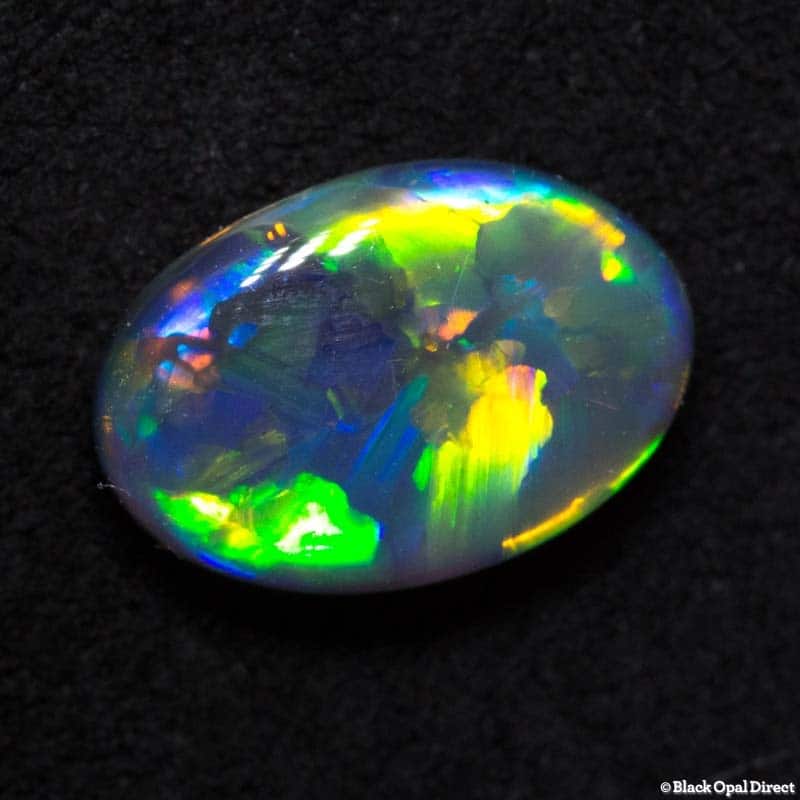 1.89 ct gem black opal 10.4x7x3.6mm - Image 3
