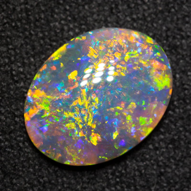 1.90 ct crystal opal 11.1x8.7x3.1mm - Image 3