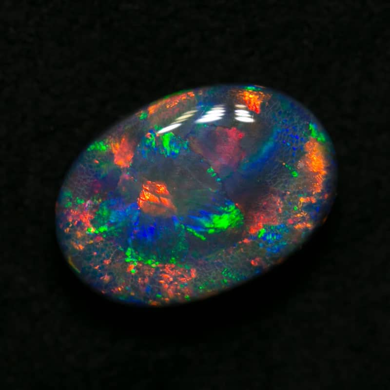 INSTALMENTS 1.90 ct gem black opal 9.5x7x4mm - Image 3