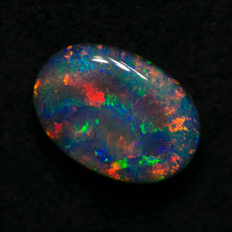 INSTALMENTS 1.90 ct gem black opal 9.5x7x4mm - Image 4