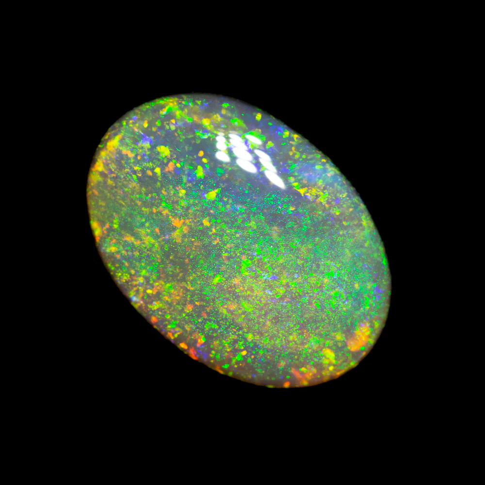 1.91 ct black opal 10.9x7.7x3.3mm - Image 2
