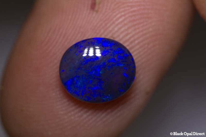 1.91 ct black opal 9x8x4mm - Image 2