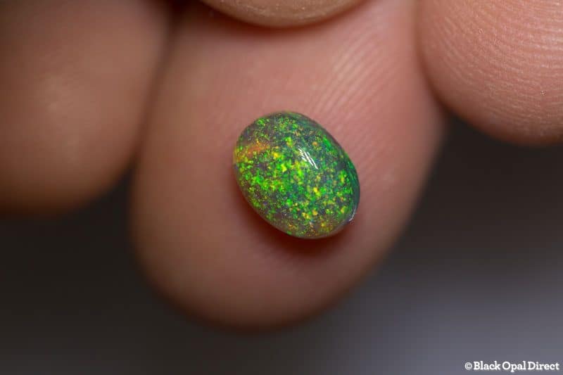 1.91 ct dark crystal opal 8.5x6.5x5mm - Image 2
