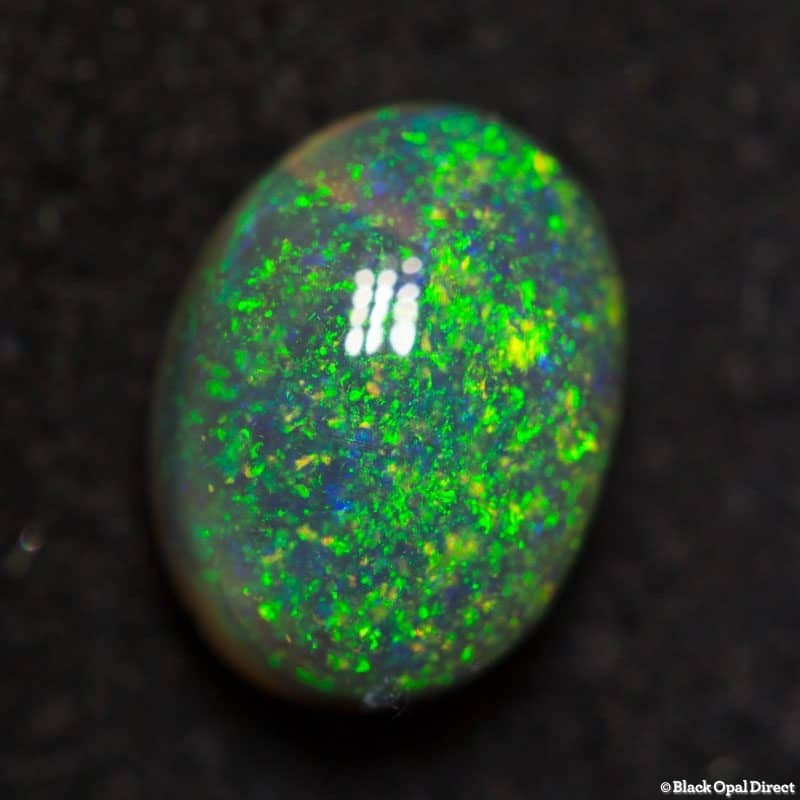 1.91 ct dark crystal opal 8.5x6.5x5mm - Image 3