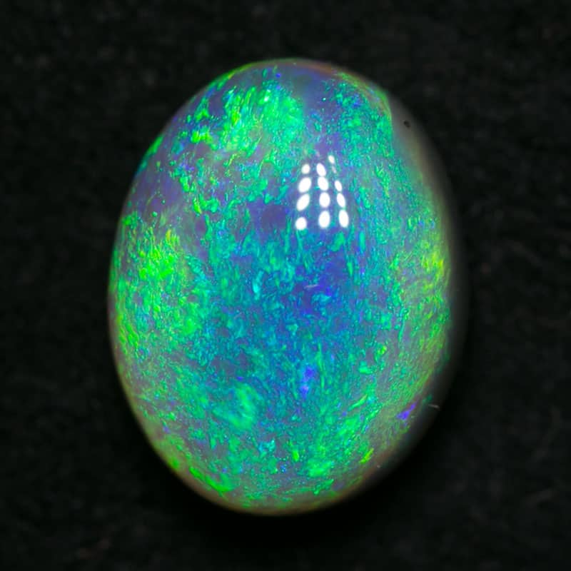 1.91 ct dark crystal opal 9x7x5mm - Image 3