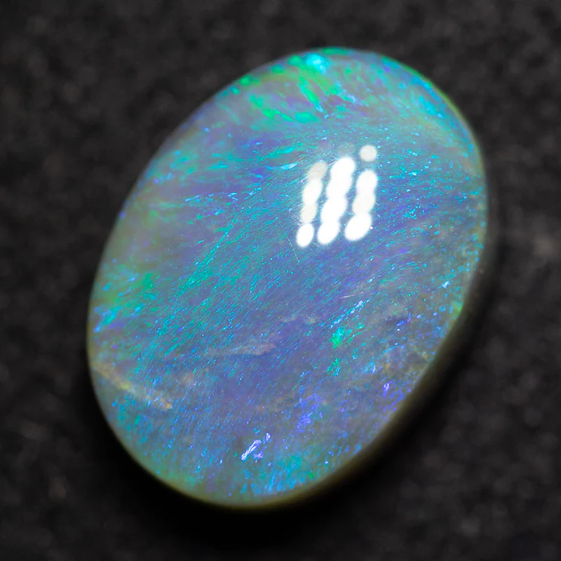 1.91 ct dark opal 9.1x6.7x4.6mm - Image 2