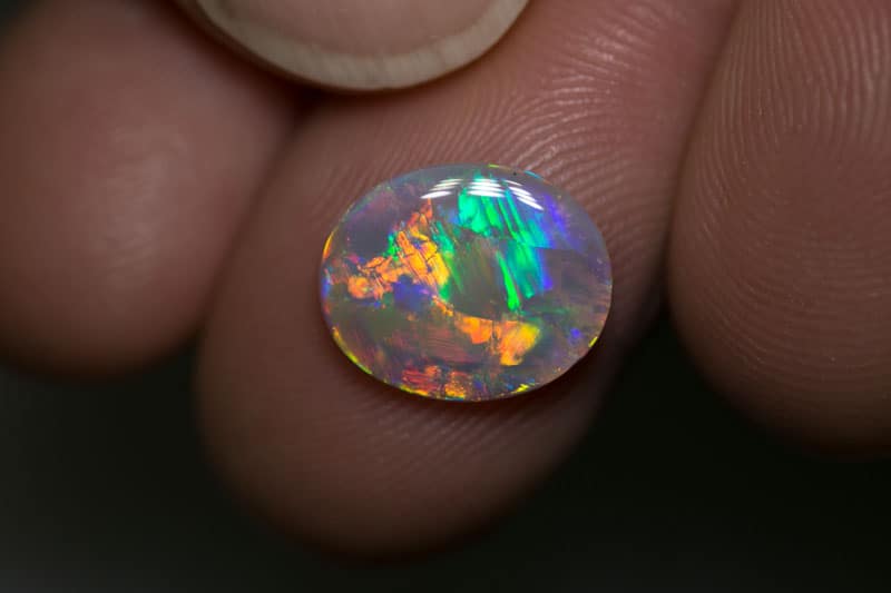 1.91 ct gem crystal opal 12x10x2mm - Image 3